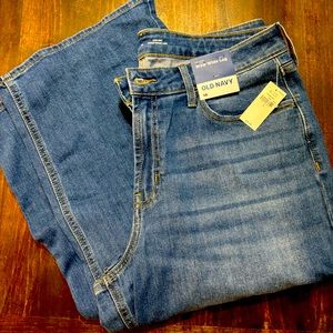 New Old Navy High-Rise Jeans Size 14 Broken Zipper